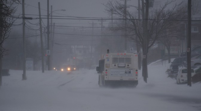 Halifax storms part 3: Heavy snow and rapid thaw